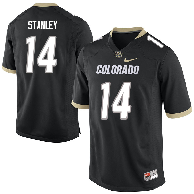 Men #14 Dimitri Stanley Colorado Buffaloes College Football Jerseys Sale-Black - Click Image to Close